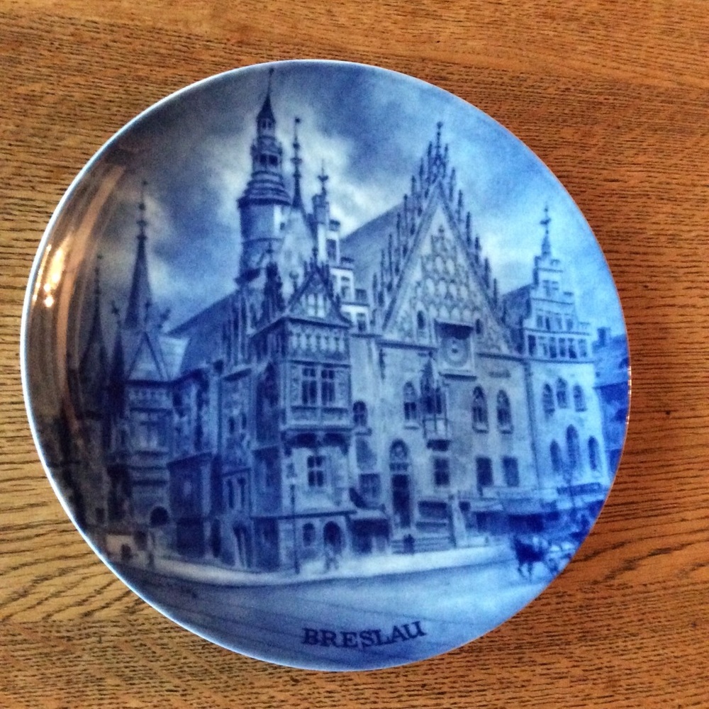 Kaiser Porzellan Breslau plate